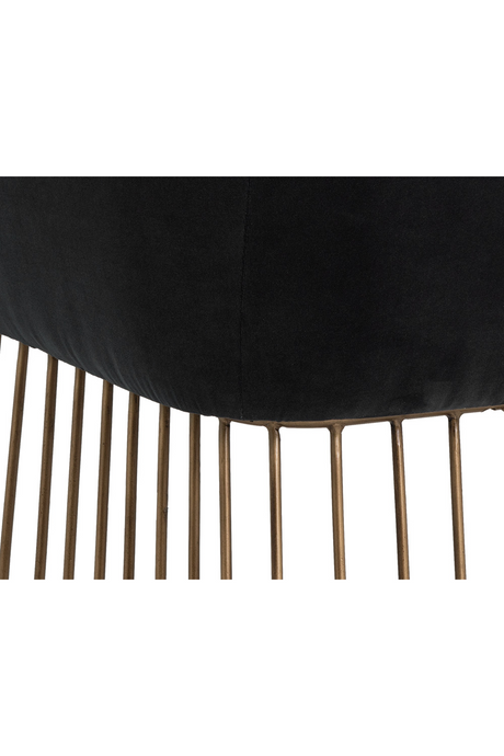 Modern European furniture - Gray Fabric Modern Dining Chair - www.oroa.com