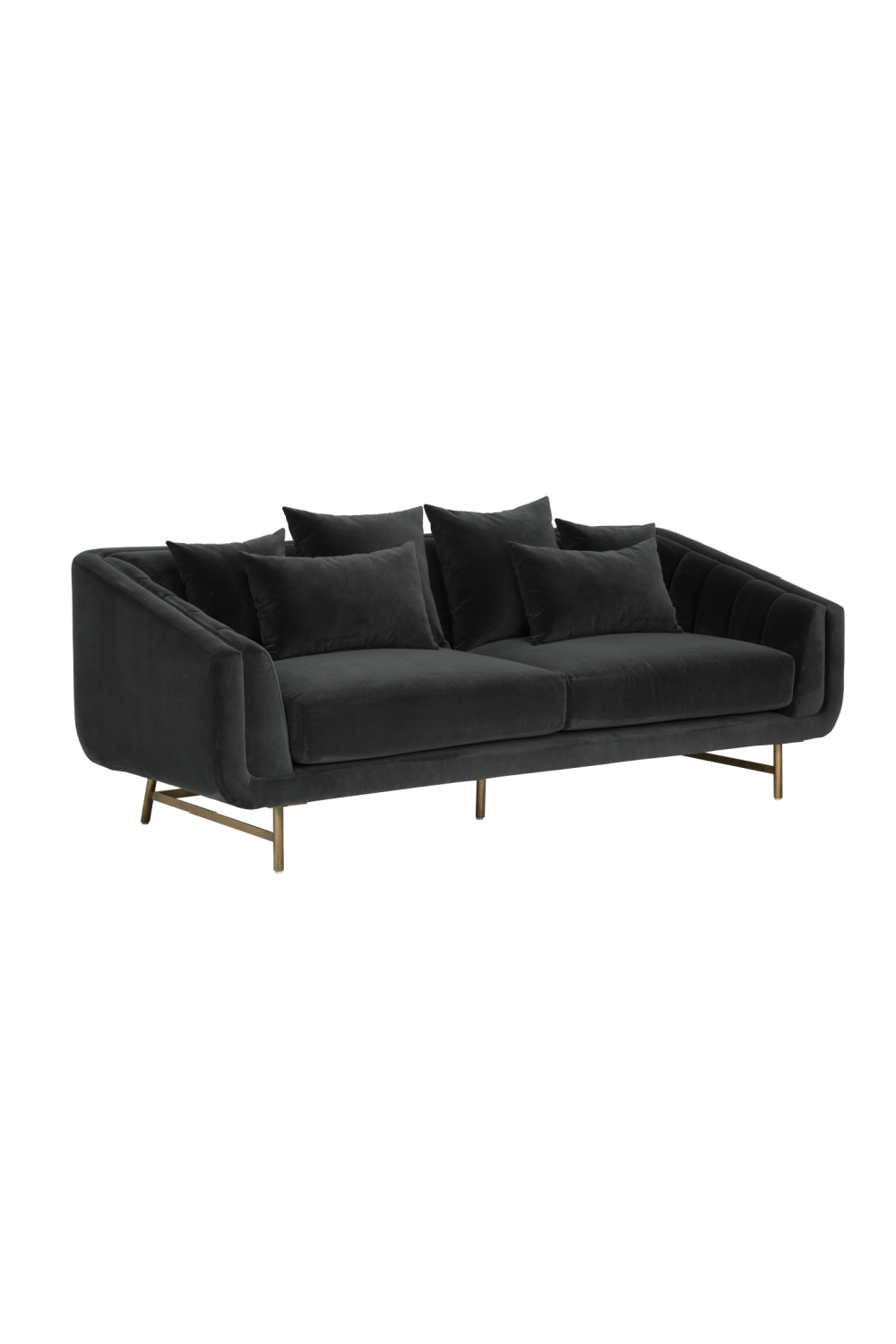 Channeled-Back 6-Cushion Sofa | Splendido Veera | Oroa.com
