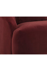 Modern European furniture - Channel-Tufted Velvet Sofa - www.oroa.com