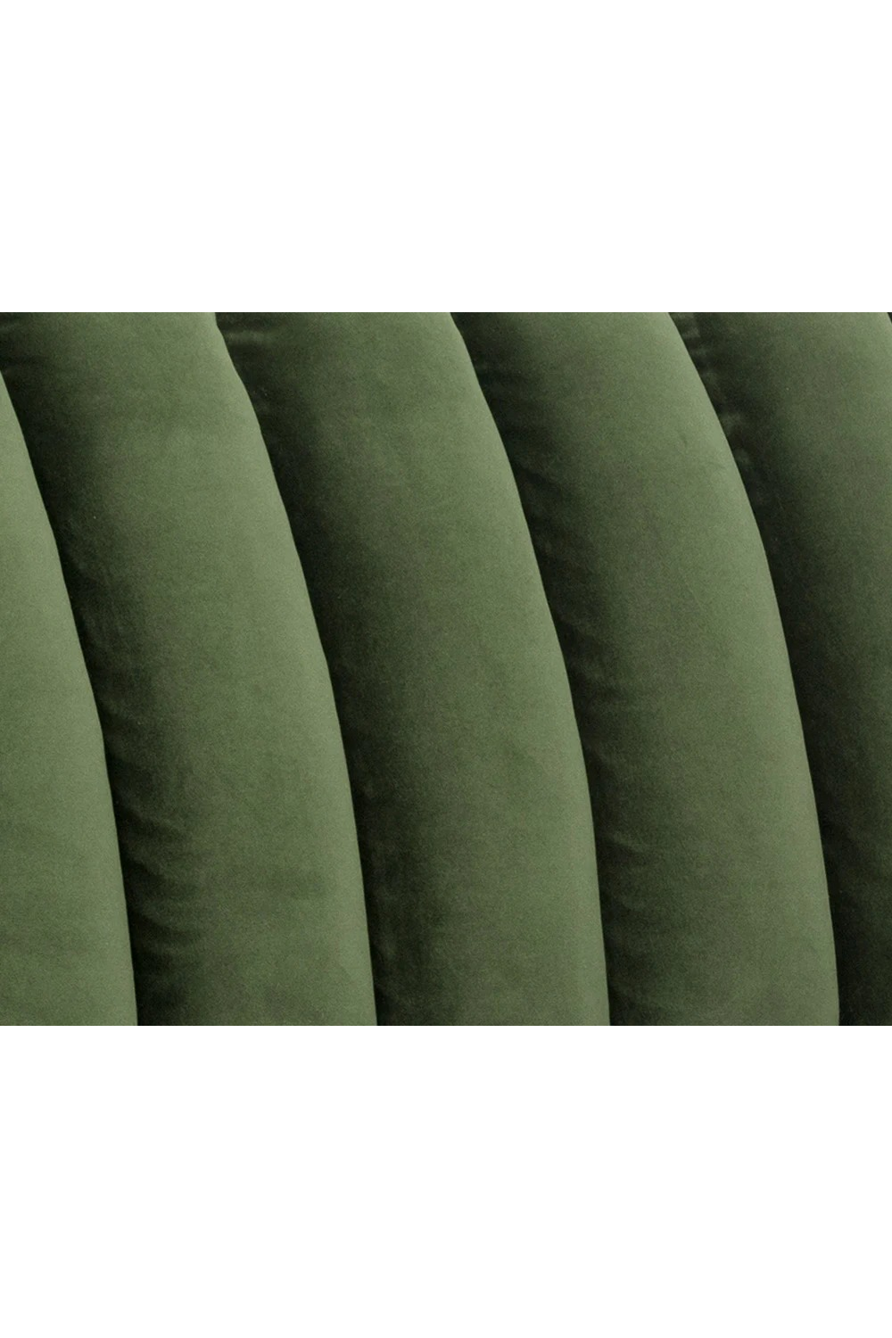 Channeled Green Velvet Sofa | Splendido Yosi
