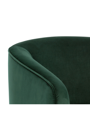 Curved Swivel Lounge Chair | Splendido Hazel