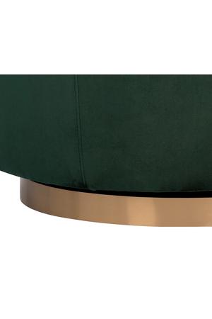 Curved Swivel Lounge Chair | Splendido Hazel