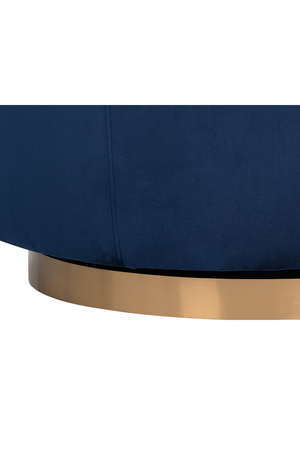 Curved Swivel Lounge Chair | Splendido Hazel