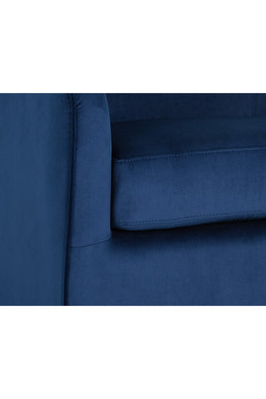 Curved Swivel Lounge Chair | Splendido Hazel | Oroa.com