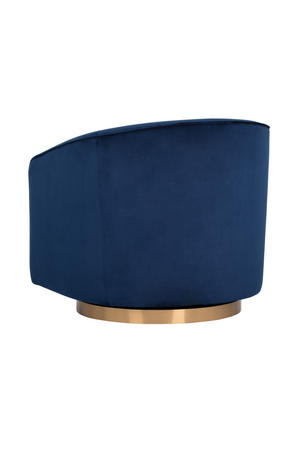 Curved Swivel Lounge Chair | Splendido Hazel