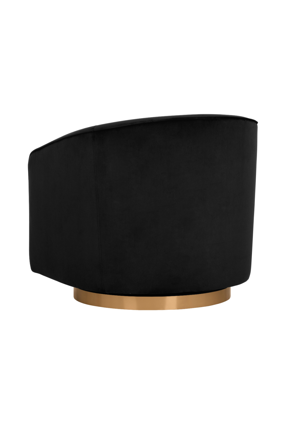 Curved Swivel Lounge Chair | Splendido Hazel