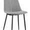 Modern European furniture - Channel-Tufted Dining Chairs (2) - www.oroa.com