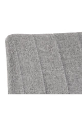 Modern European furniture - Channel-Tufted Dining Chairs (2) - www.oroa.com