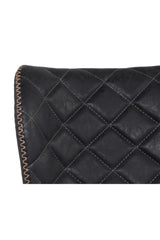 Modern European furniture - Diamond-Stitched Leather Look Bar Stools (2) - www.oroa.com