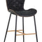 Modern European furniture - Leather-Look Diamond-Stitched  Counter Stools (2) - www.oroa.com