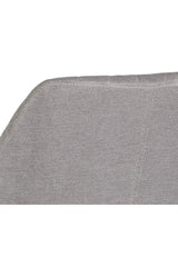 Modern European furniture - Gray Diamond-Tufted Dining Armchair  - www.oroa.com