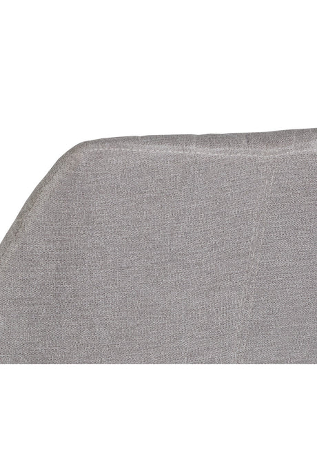 Modern European furniture - Gray Diamond-Tufted Dining Armchair  - www.oroa.com