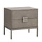 Modern European furniture - Acacia Wood 2-Drawer Nightstand - www.oroa.com