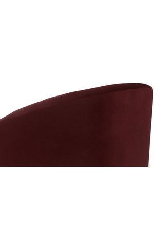 Curved Channel-Tufted Lounge Chair | Splendido Astrid