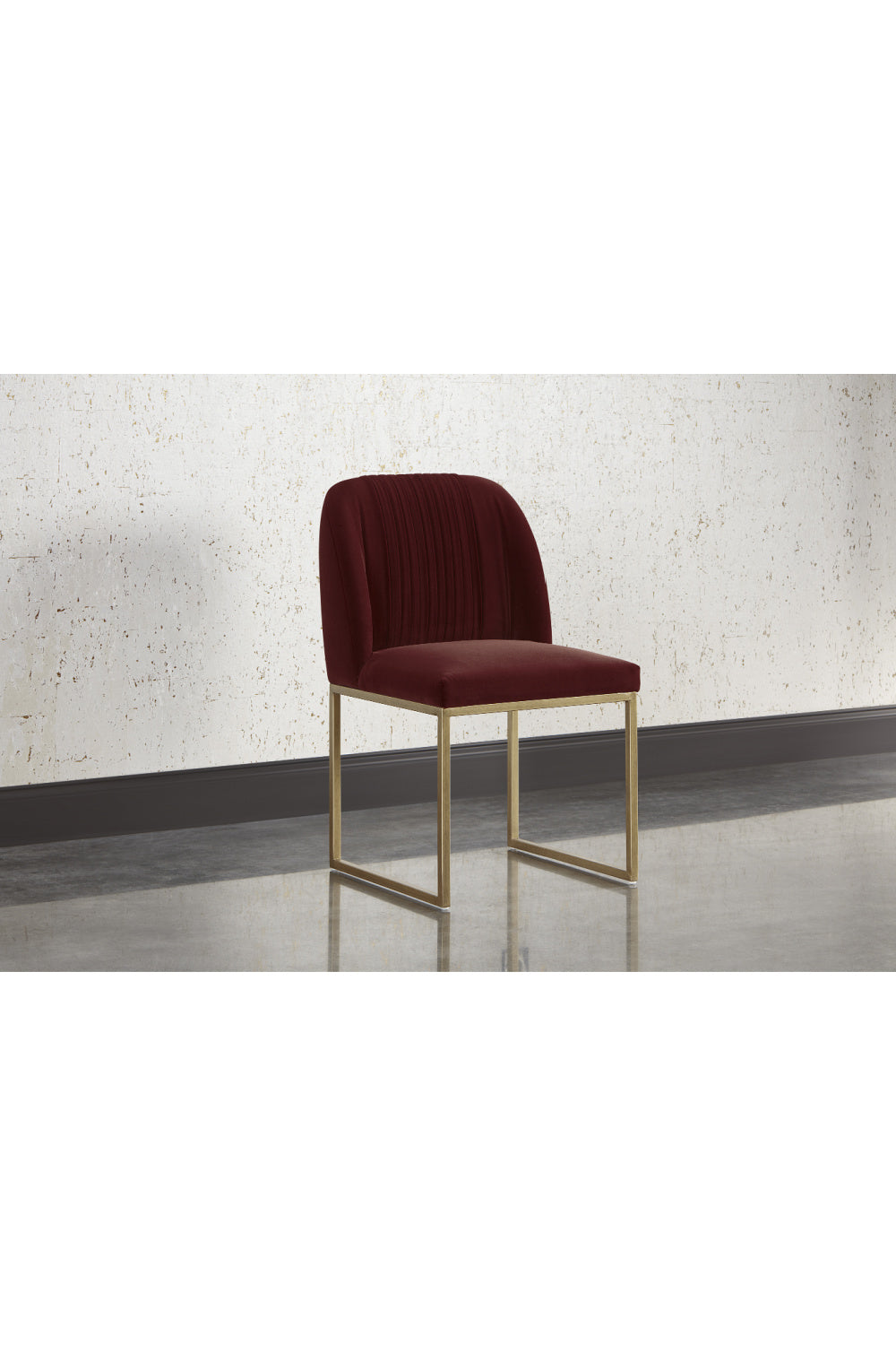 Modern European furniture - Ruched Back Dining Chairs (2) - www.oroa.com