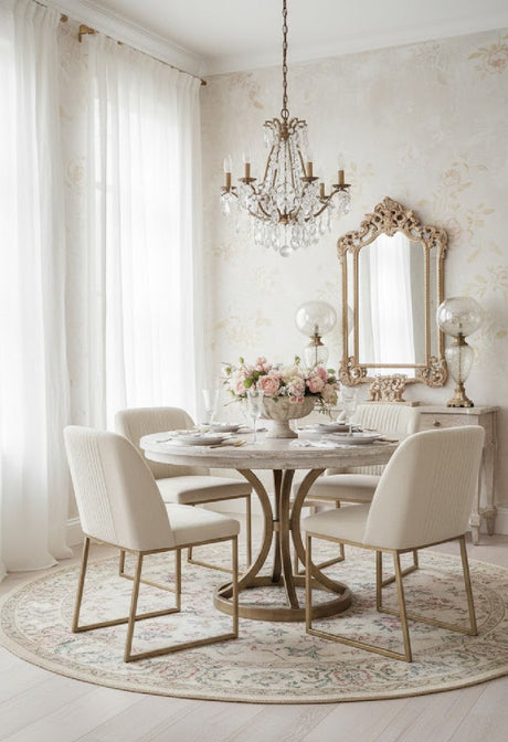 Modern European furniture - Ruched Back Dining Chairs (2) - www.oroa.com