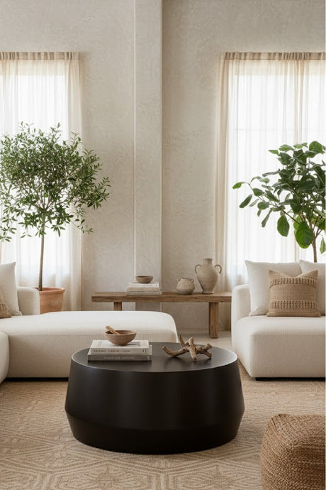 Modern European furniture - Etched Aluminum Coffee Table - www.oroa.com