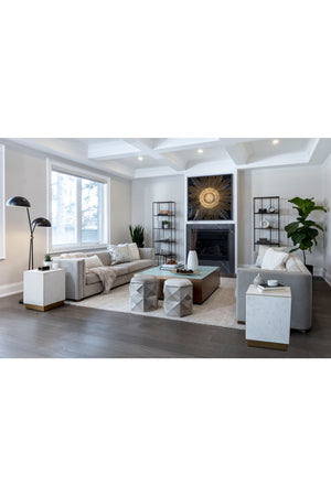 Modern Open Shelving Bookcase | Splendido Eiffel | Oroa.com