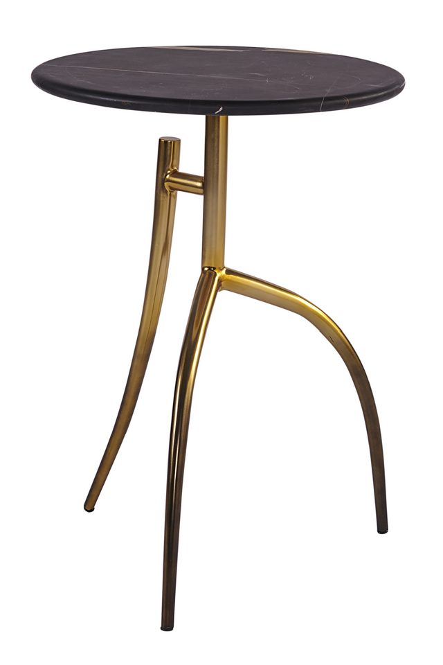 Black Marble End Table | Splendido Trent | Oroa.com