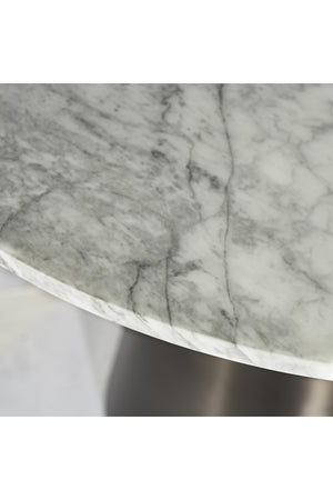 Carrara Marble Round Bistro Table | Splendido Damon | Oroa.com