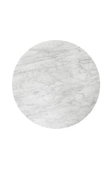Modern European furniture - Carrara Marble Round Bistro Table - www.oroa.com