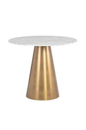 Carrara Marble Round Bistro Table | Splendido Damon | Oroa.com