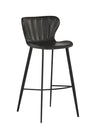 Modern European furniture - Clamshell Style Tufted Bar Stool - www.oroa.com