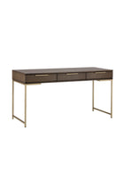 Modern European furniture - Minimalist Wood Office Desk - www.oroa.com