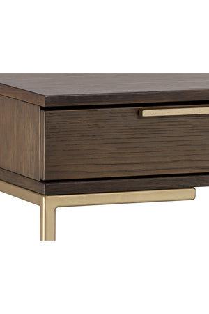 Modern European furniture - Minimalist Wood Office Desk - www.oroa.com