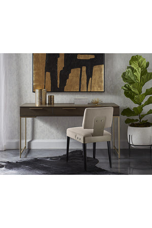 Modern European furniture - Minimalist Wood Office Desk - www.oroa.com