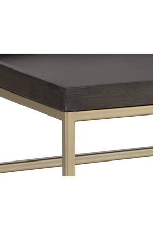 Wooden Tray Marble Coffee Table | Splendido Arden | Oroa.com