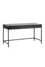 Modern European furniture - Gray Marble 2-Drawer Console Table - www.oroa.com