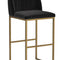 Modern European furniture - Ruched-Back Fabric Counter Stool - www.oroa.com