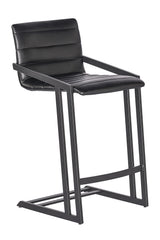 Modern European furniture - Channel-Tufted Counter Stool - www.oroa.com