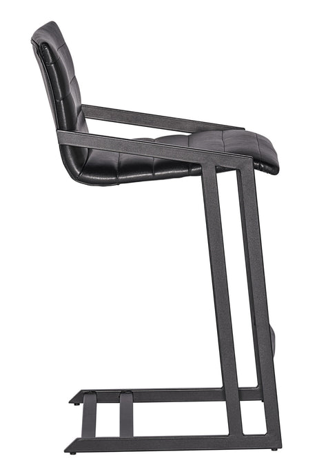 Modern European furniture - Channel-Tufted Counter Stool - www.oroa.com