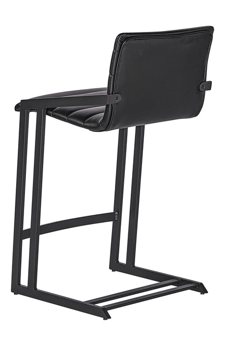 Modern European furniture - Channel-Tufted Counter Stool - www.oroa.com