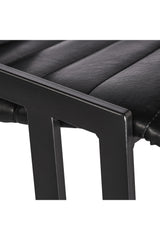 Modern European furniture - Channel-Tufted Counter Stool - www.oroa.com