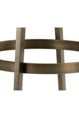 Modern European furniture - Leather-Look Swivel Bar Stool - www.oroa.com