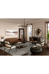 Modern European furniture - Clamshell Tufted Back - www.oroa.com