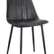 Modern European furniture - Channel-Tufted Dining Chairs (2) - www.oroa.com