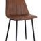 Modern European furniture - Channel-Tufted Dining Chairs (2) - www.oroa.com