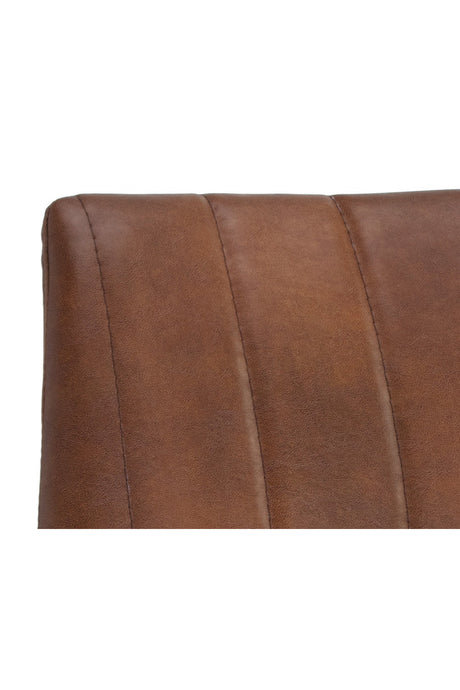 Modern European furniture - Channel-Tufted Dining Chairs (2) - www.oroa.com