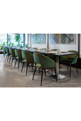 Modern European furniture - Cutout-Back Dining Amchair - www.oroa.com