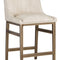 Modern European furniture - Channel-Tufted Counter Stool - www.oroa.com