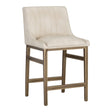 Channel-Tufted Counter Stool by Splendido Halden