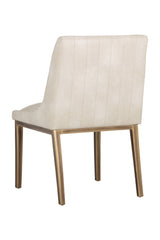 Modern European furniture - Vertical Stitched Dining Chairs (2) - www.oroa.com