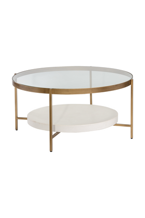 Black Glass Coffee Table by Splendido Kiernan