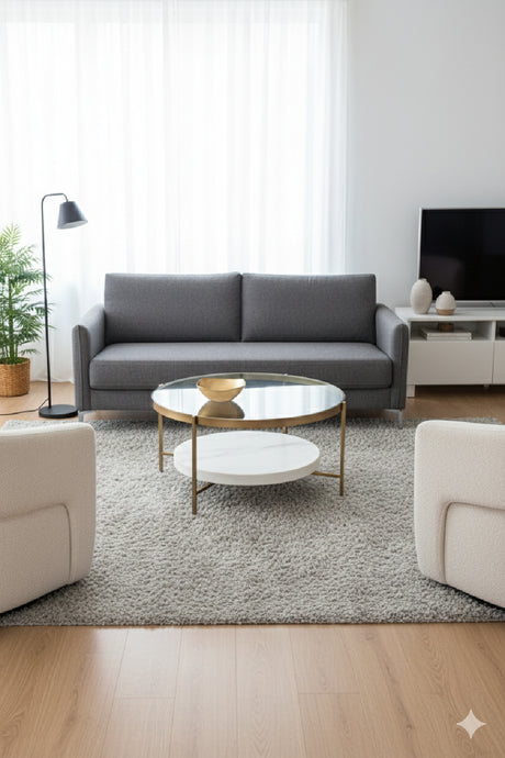 Black Glass Coffee Table | Splendido Kiernan | Oroa.com