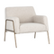 Modern European furniture - Fabric Upholstered Lounge Chair - www.oroa.com