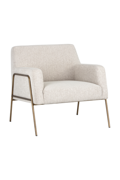 Fabric Upholstered Lounge Chair | Splendido Cybil | Oroa.com